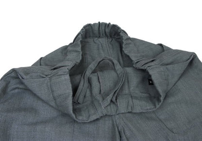 ISSEY MIYAKE MEN Pleated Panel Pants Gray Size 1