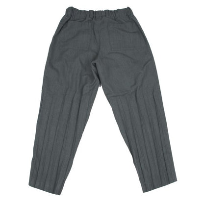 ISSEY MIYAKE MEN Pleated Panel Pants Gray Size 1