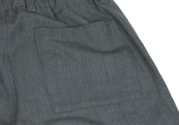 ISSEY MIYAKE MEN Pleated Panel Pants Gray Size 1