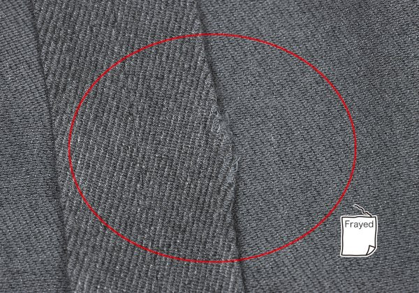 Y's for men Rayon Wool Twill Double Jacket Gray Size S