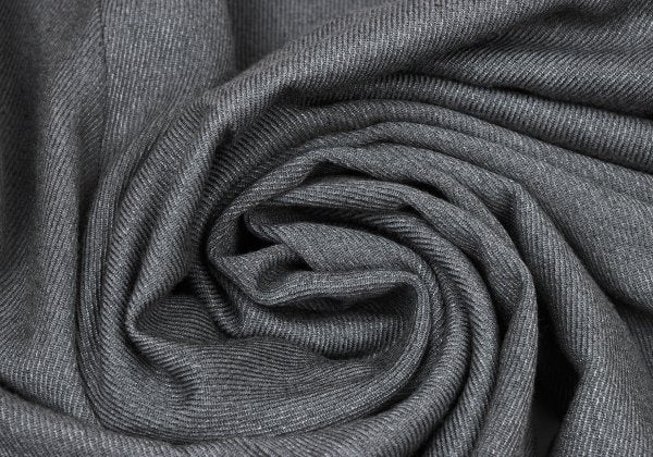Y's for men Rayon Wool Twill Double Jacket Gray Size S