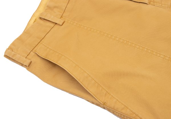 Papas+ Mustard Cotton Stretch Baker Pants Size S