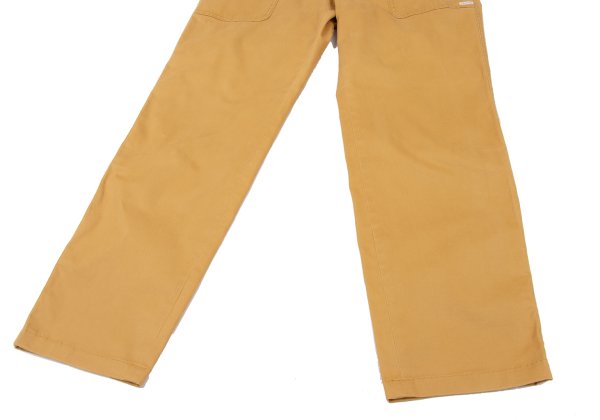 Papas+ Mustard Cotton Stretch Baker Pants Size S