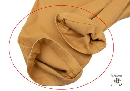 Papas+ Mustard Cotton Stretch Baker Pants Size S