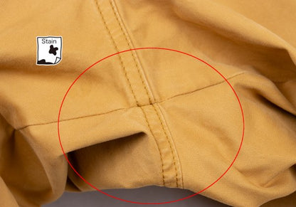 Papas+ Mustard Cotton Stretch Baker Pants Size S