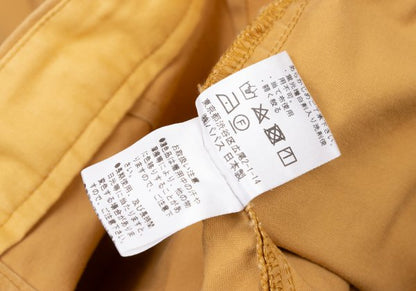 Papas+ Mustard Cotton Stretch Baker Pants Size S