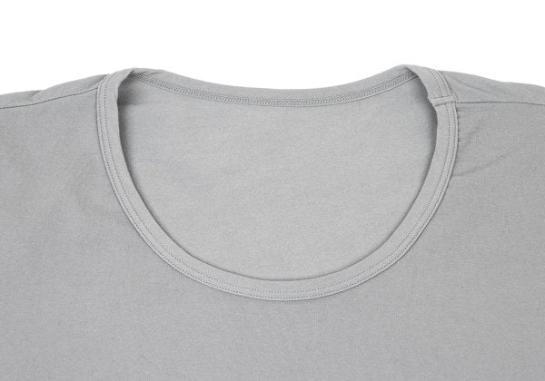 Y's Nylon Blend Stretch 3/4 Sleeve Top Gray Size 2