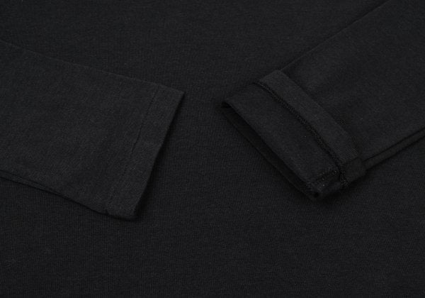 Y's Cotton Blend Stretch Long Sleeve Top Black Size 3
