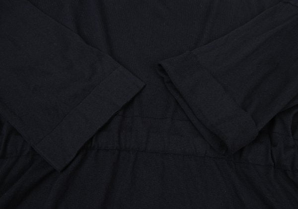 zucca Cotton Blend Belted Wide Silhouette Top Navy Size M