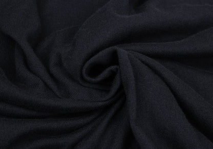 zucca Cotton Blend Belted Wide Silhouette Top Navy Size M