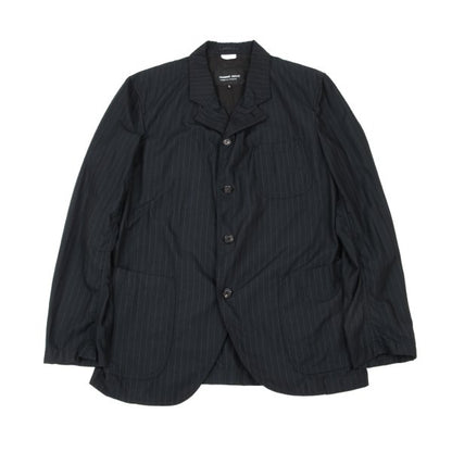 COMME des GARCONS HOMME DEUX Navy Puckering Jacket Size XL