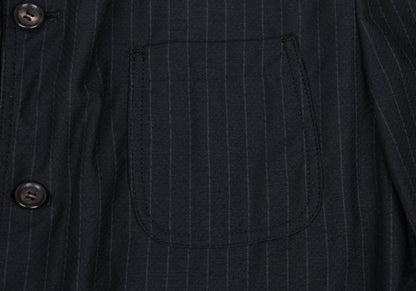 COMME des GARCONS HOMME DEUX Navy Puckering Jacket Size XL