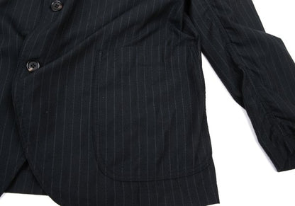 COMME des GARCONS HOMME DEUX Navy Puckering Jacket Size XL