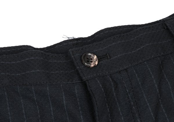 COMME des GARCONS HOMME DEUX Poly Blend Pants Navy Size XL