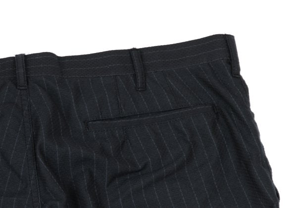 COMME des GARCONS HOMME DEUX Poly Blend Pants Navy Size XL