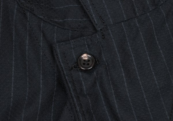 COMME des GARCONS HOMME DEUX Puckering Set-up Navy Ring Size XL
