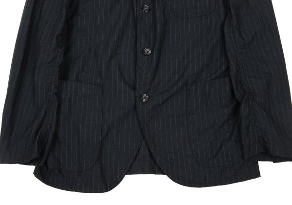 COMME des GARCONS HOMME DEUX Puckering Set-up Navy Ring Size XL