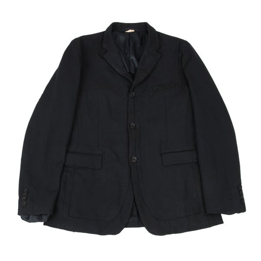 COMME des GARCONS HOMME DEUX Navy Layered Vest Size XL