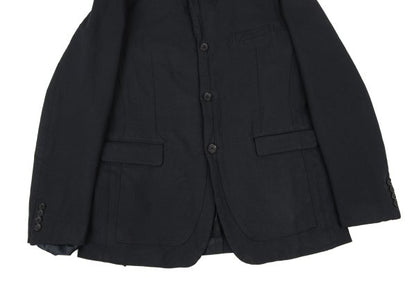 COMME des GARCONS HOMME DEUX Navy Layered Vest Size XL