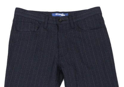 JUNYA WATANABE MAN CDG Wool Blend Stripe Pants Navy Size S