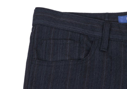 JUNYA WATANABE MAN CDG Wool Blend Stripe Pants Navy Size S