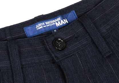 JUNYA WATANABE MAN CDG Wool Blend Stripe Pants Navy Size S