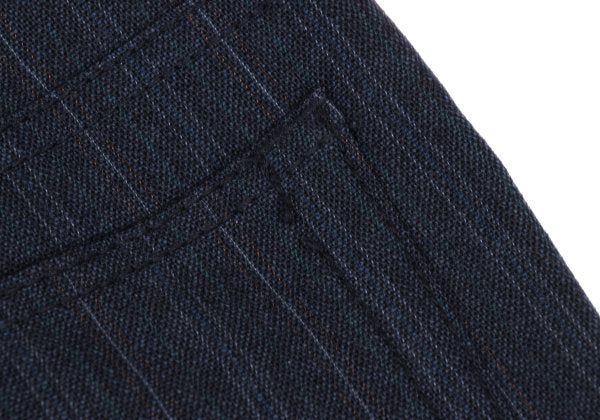 JUNYA WATANABE MAN CDG Wool Blend Stripe Pants Navy Size S