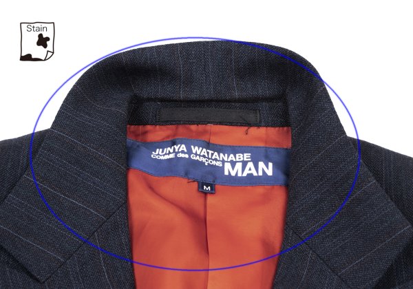 JUNYA WATANABE MAN COMME des GARCONS Wool Suit Navy Size M S