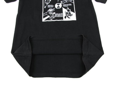 FINAL HOME Survival Graphic Print Short T-Shirt Black Size 2