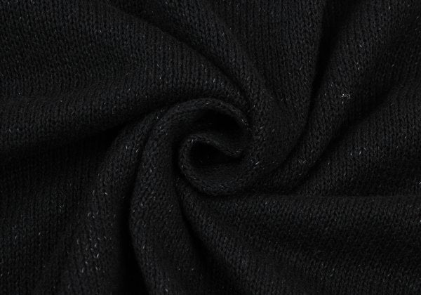 Yohji Yamamoto POUR HOMME Black Knit Cardigan Size L