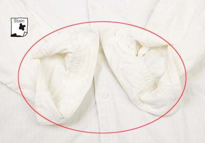 COMME des GARCONS HOMME Inner Stripe Shirt Ivory Size S
