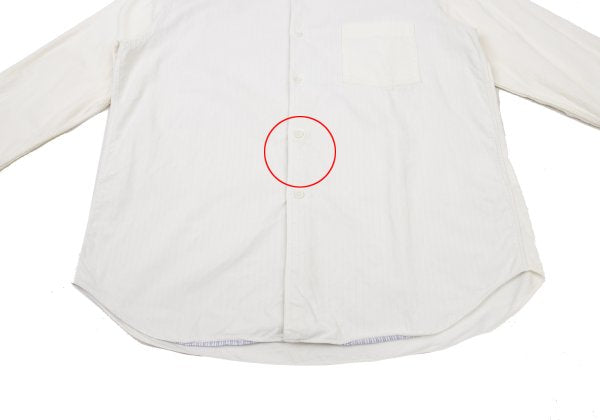COMME des GARCONS HOMME Inner Stripe Shirt Ivory Size S