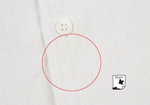 COMME des GARCONS HOMME Inner Stripe Shirt Ivory Size S