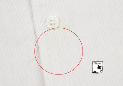 COMME des GARCONS HOMME Inner Stripe Shirt Ivory Size S