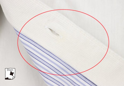 COMME des GARCONS HOMME Inner Stripe Shirt Ivory Size S
