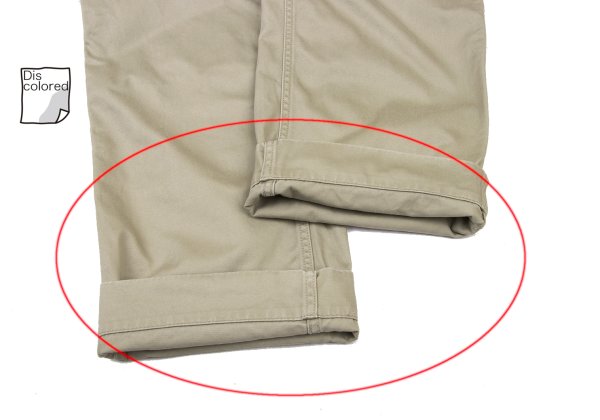 COMME des GARCONS HOMME Cotton Pocket Pants Beige Size S