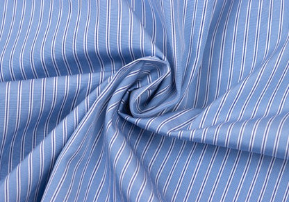 COMME des GARCONS SHIRT Cotton Crazy Blue White Size M