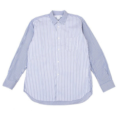 COMME des GARCONS SHIRT Cotton Crazy Shirt White/Blue Size M