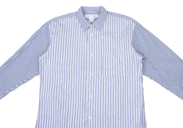 COMME des GARCONS SHIRT Cotton Crazy Shirt White/Blue Size M