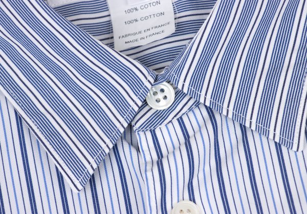 COMME des GARCONS SHIRT Cotton Crazy Shirt White/Blue Size M