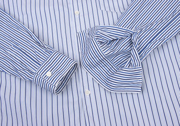 COMME des GARCONS SHIRT Cotton Crazy Shirt White/Blue Size M