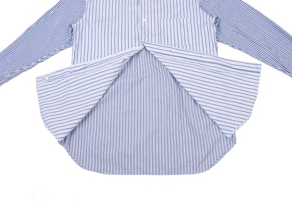 COMME des GARCONS SHIRT Cotton Crazy Shirt White/Blue Size M