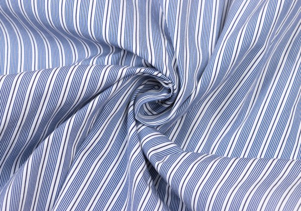 COMME des GARCONS SHIRT Cotton Crazy Shirt White/Blue Size M