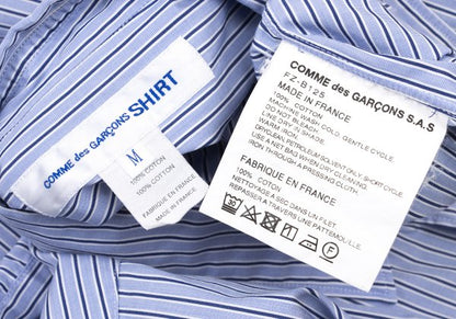 COMME des GARCONS SHIRT Cotton Alternate Shirt Blue Size M
