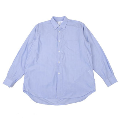 COMME des GARCONS SHIRT Cotton Micro Shirt Blue Size M