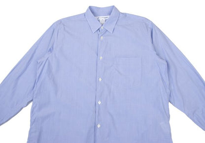 COMME des GARCONS SHIRT Cotton Micro Shirt Blue Size M