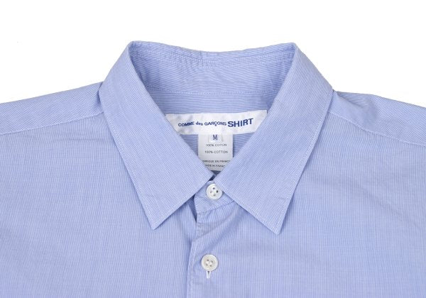 COMME des GARCONS SHIRT Cotton Micro Shirt Blue Size M