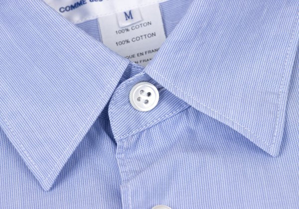 COMME des GARCONS SHIRT Cotton Micro Shirt Blue Size M