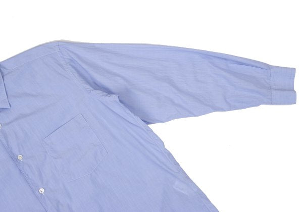 COMME des GARCONS SHIRT Cotton Micro Shirt Blue Size M