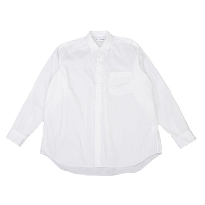 COMME des GARCONS SHIRT Cotton Basic Shirt White Size M
